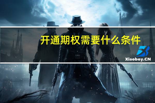 开通期权需要什么条件