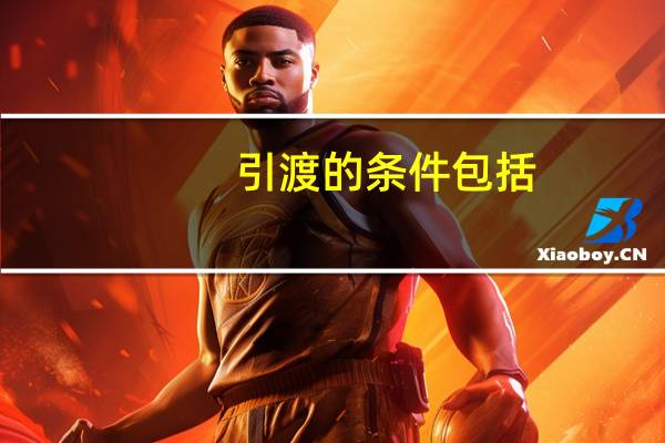 引渡的条件包括