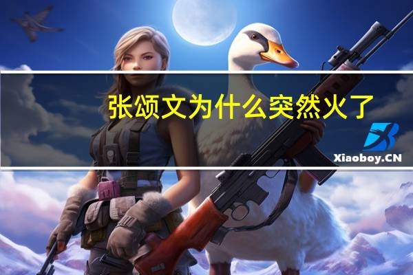 张颂文为什么突然火了
