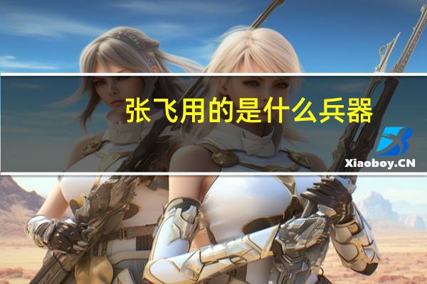 张飞用的是什么兵器