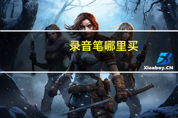 录音笔哪里买