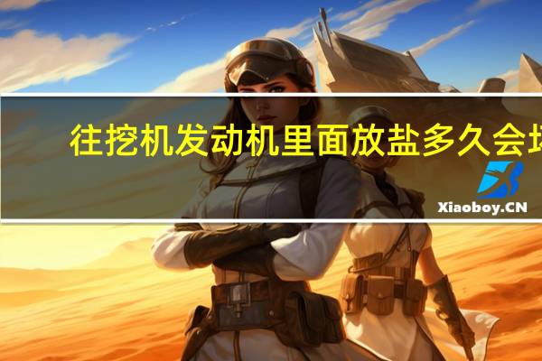 往挖机发动机里面放盐多久会坏