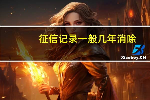 征信记录一般几年消除