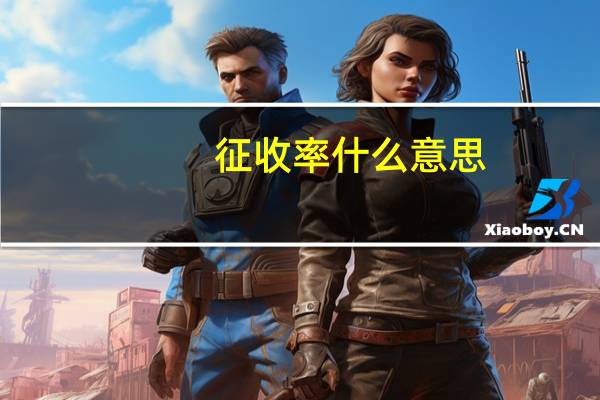 征收率什么意思