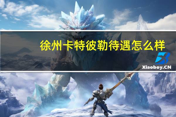 徐州卡特彼勒待遇怎么样