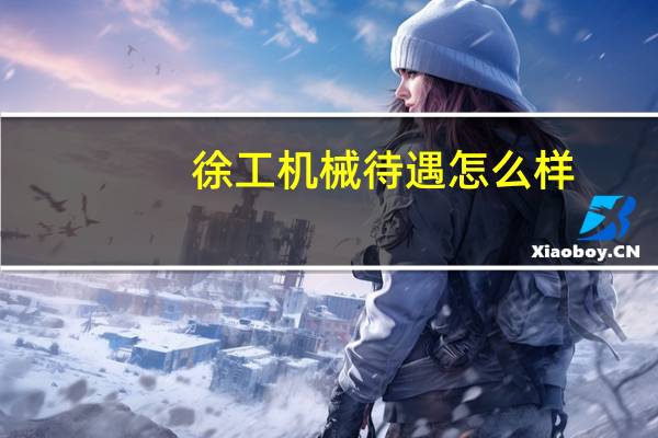 徐工机械待遇怎么样