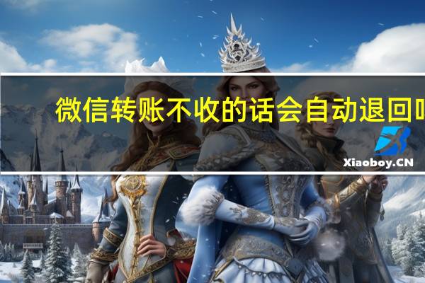微信转账不收的话会自动退回吗