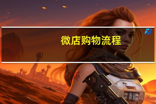 微店购物流程
