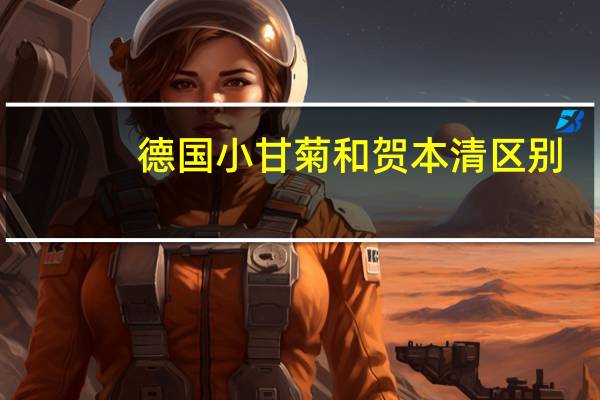 德国小甘菊和贺本清区别