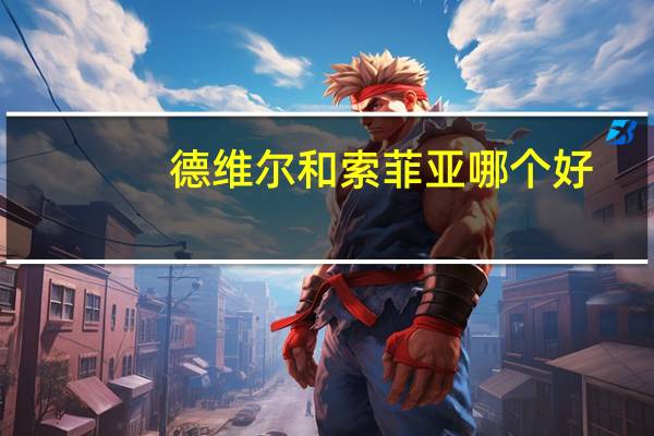 德维尔和索菲亚哪个好