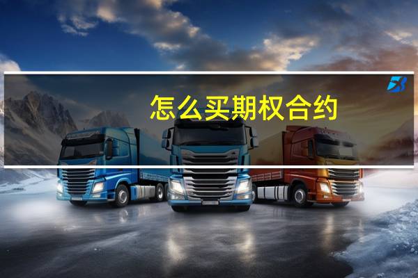 怎么买期权合约