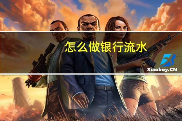 怎么做银行流水