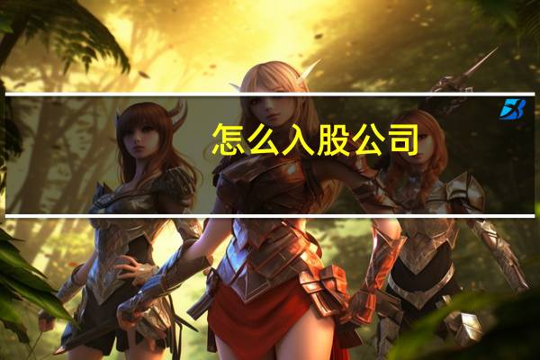 怎么入股公司