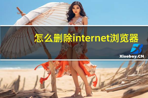 怎么删除internet浏览器