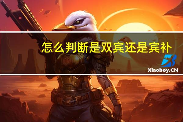 怎么判断是双宾还是宾补