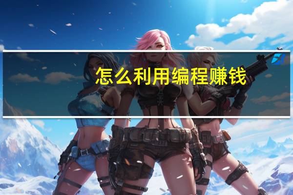 怎么利用编程赚钱