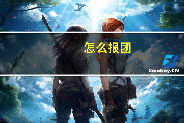 怎么报团