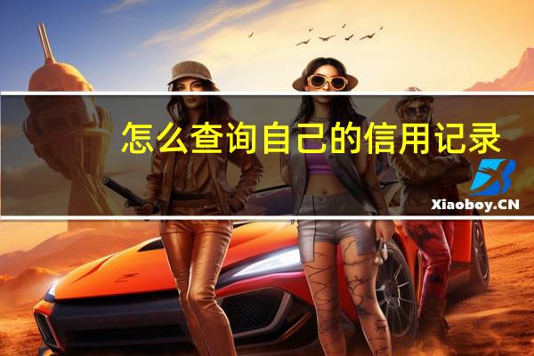 怎么查询自己的信用记录