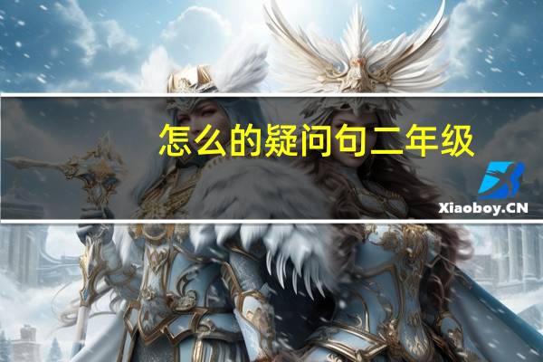 怎么的疑问句二年级