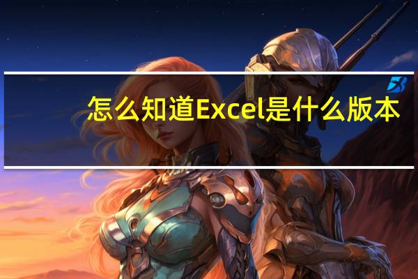 怎么知道Excel是什么版本