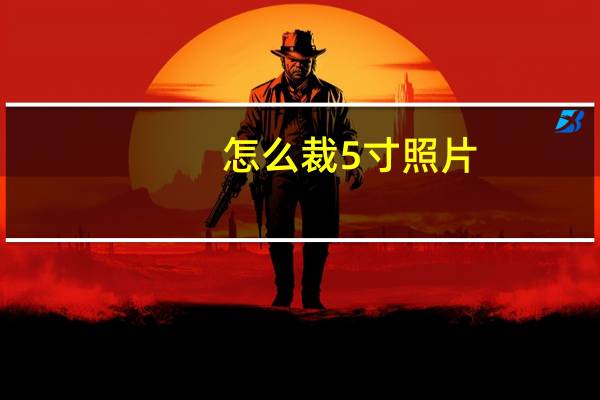 怎么裁5寸照片