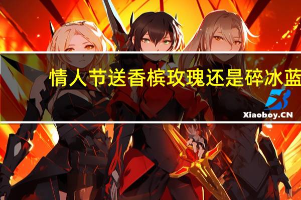 情人节送香槟玫瑰还是碎冰蓝