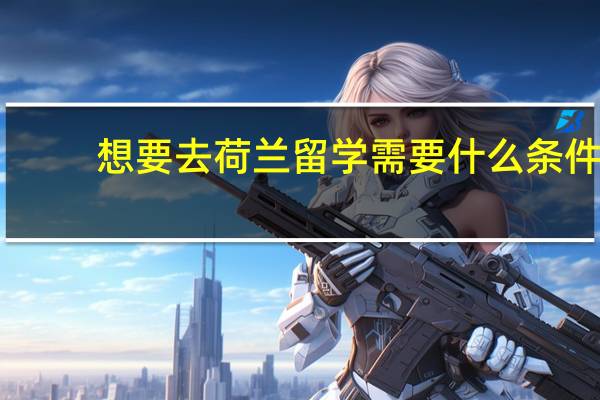 想要去荷兰留学需要什么条件