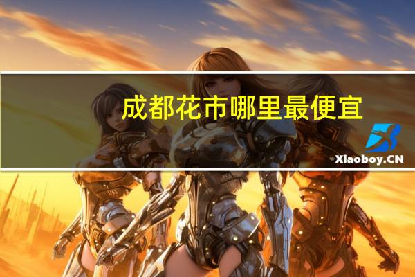 成都花市哪里最便宜