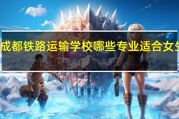 成都铁路运输学校哪些专业适合女生报读