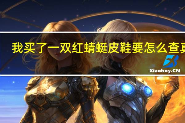 我买了一双红蜻蜓皮鞋要怎么查真假