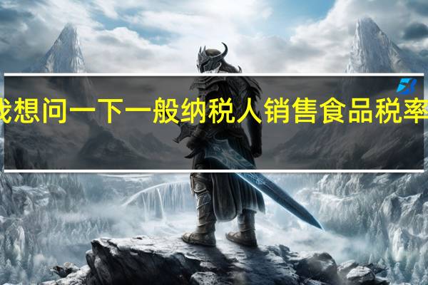 我想问一下一般纳税人销售食品税率是多少