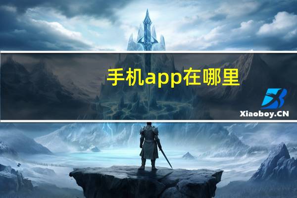 手机app在哪里