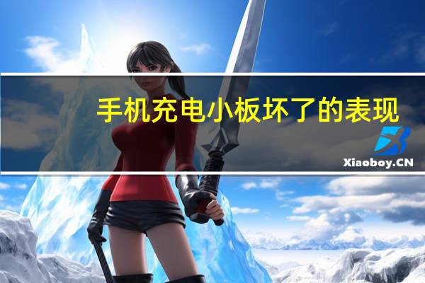 手机充电小板坏了的表现