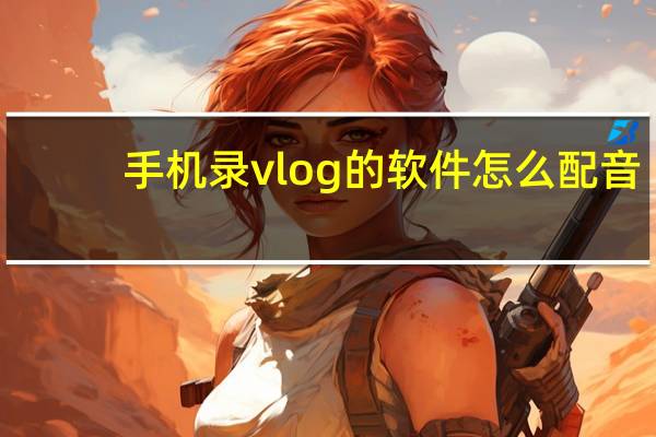 手机录vlog的软件 怎么配音