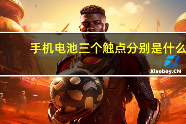 手机电池三个触点分别是什么