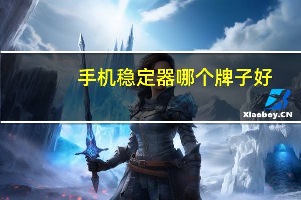 手机稳定器哪个牌子好