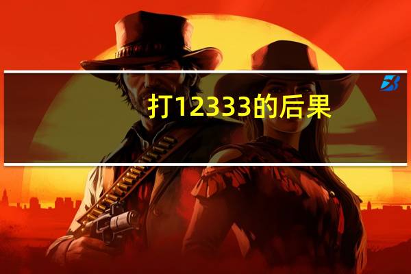 打12333的后果