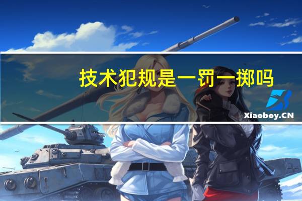 技术犯规是一罚一掷吗