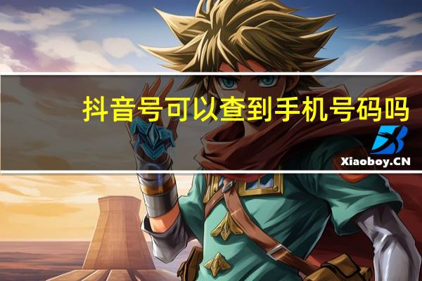 抖音号可以查到手机号码吗