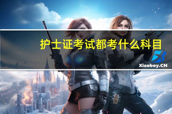 护士证考试都考什么科目