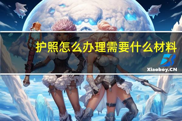 护照怎么办理需要什么材料