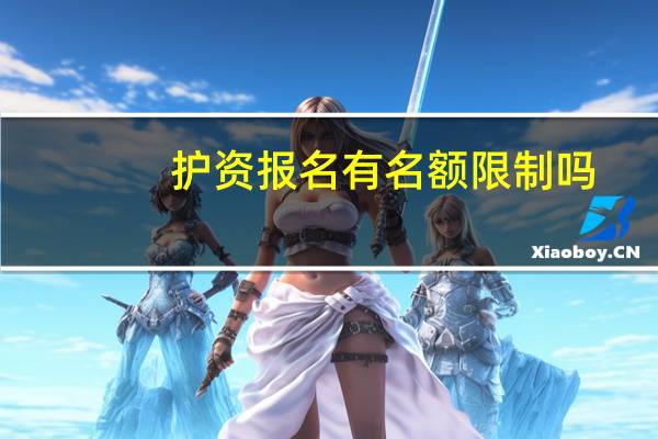 护资报名有名额限制吗