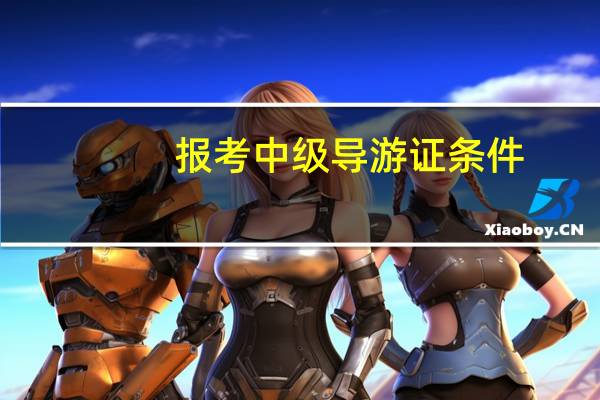 报考中级导游证条件