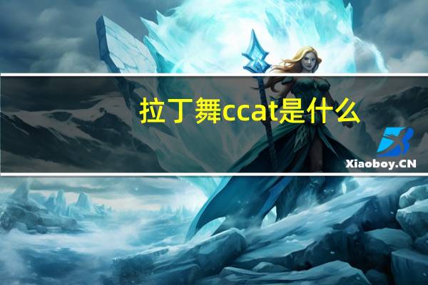 拉丁舞ccat是什么