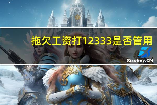 拖欠工资打12333是否管用