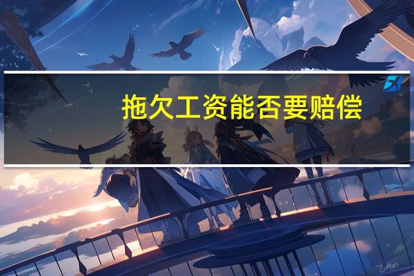 拖欠工资能否要赔偿