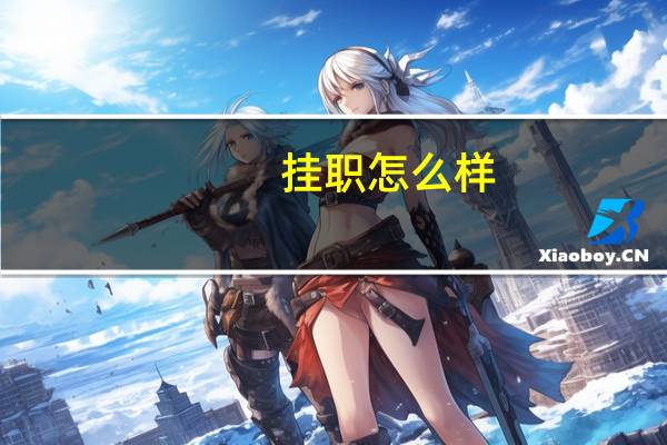 挂职怎么样