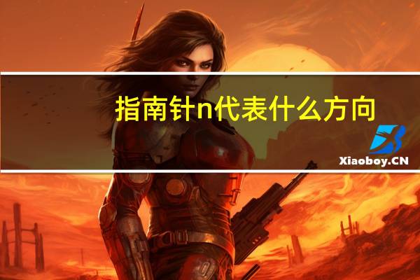 指南针n代表什么方向