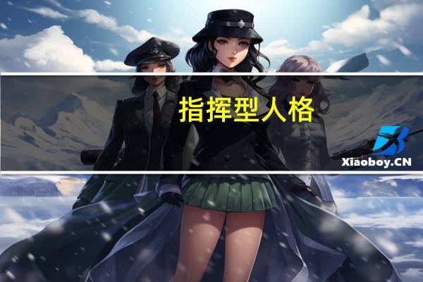 指挥型人格