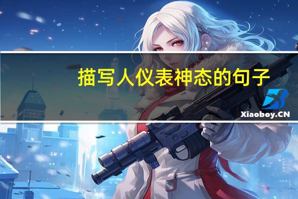 描写人仪表神态的句子